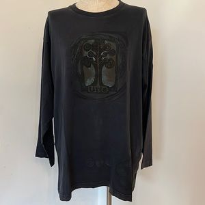 Blue fish long sleeve T